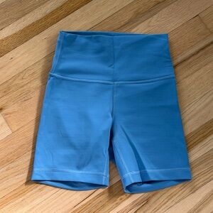 Lululemon Wunder Train 6” shorts - Utility Blue